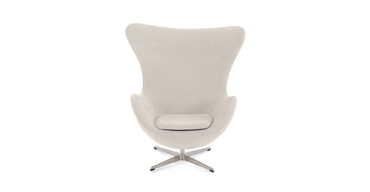 Egg Chair - Arne Jacobsen - Chenille Beige
