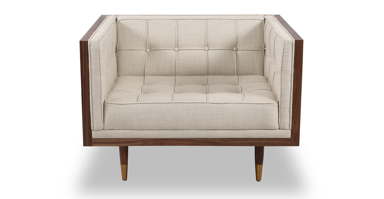 Woodrow Box Chair - Fleck Urban Hemp