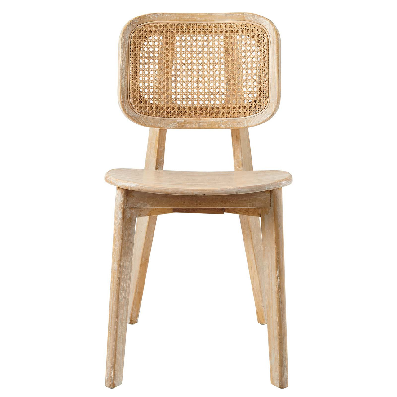 Habitat Wood Dining Side Chair -  Wood Gray