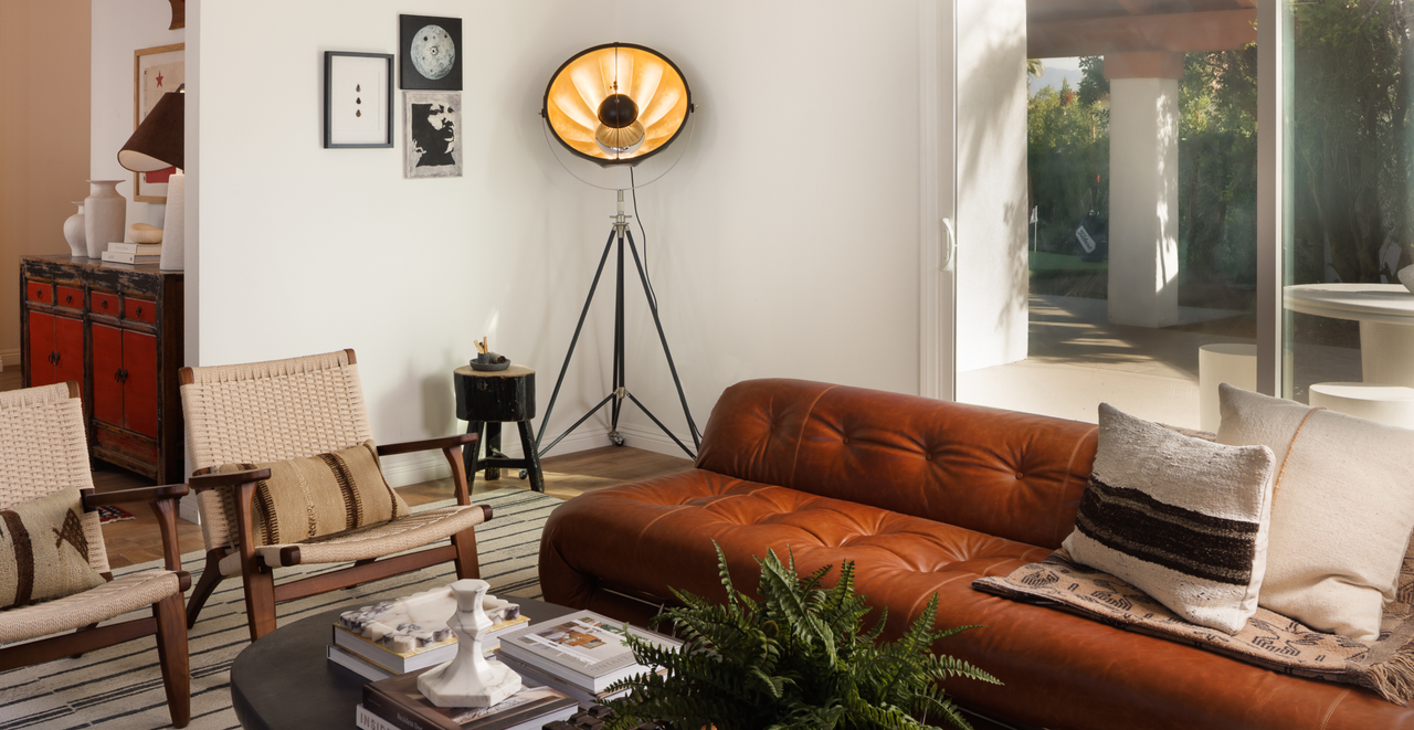 Fortune Modern Floor Lamp - Art Deco Fortuny Gold