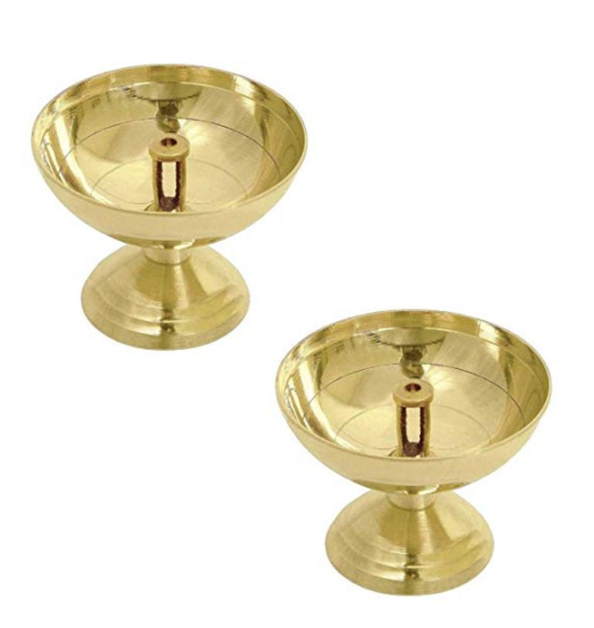 bronze diya stand