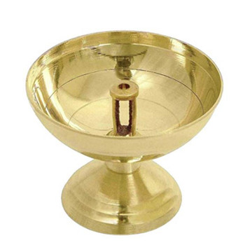 Puja Diya Oil Lamp Brass