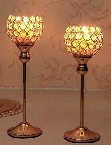 Crystal Candle Delight Set of 2 - Rental