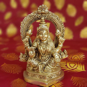 Lakshmi Murti Idol Brass 5 Height
