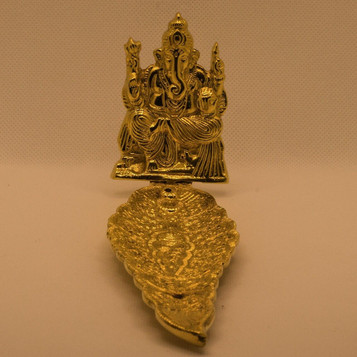 Incense Burner - Ganesh Leaf