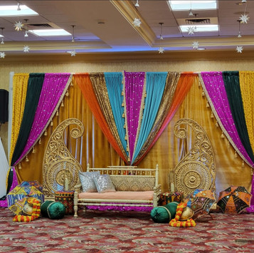 Vibrant Sangeet Design