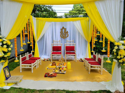 Mindhol / Mindhal for Gujarati wedding (2 pieces)