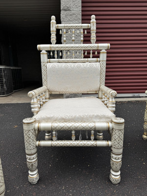 Sankheda Wedding Chairs  (Big Pair) - Rental