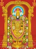 Lord Balaji Photo with Frame 10x8 Inches