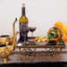 Multicolor Cart- Dininig Table Centerpiece, Tray Thela For Dry Fruit, Kitchen Decor Item