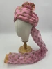 Blush Pink Paisley Safa / Paghri / Turban