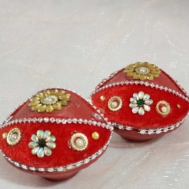 Mindhol / Mindhal for Gujarati wedding (2 pieces)