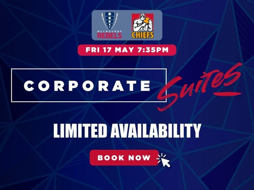 Rebels v Chiefs | Corporate Suite