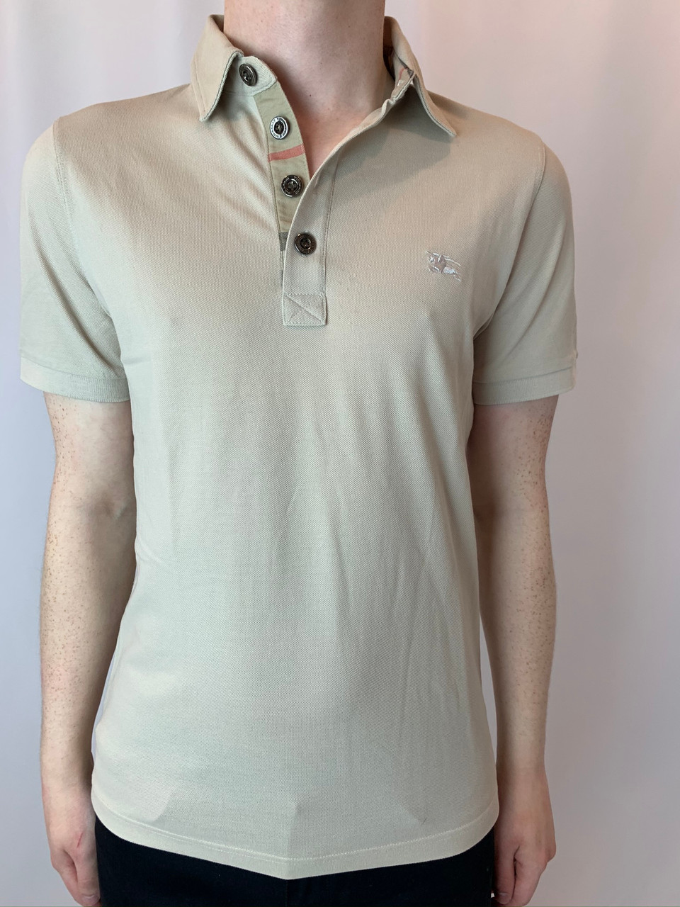 burberry polo beige