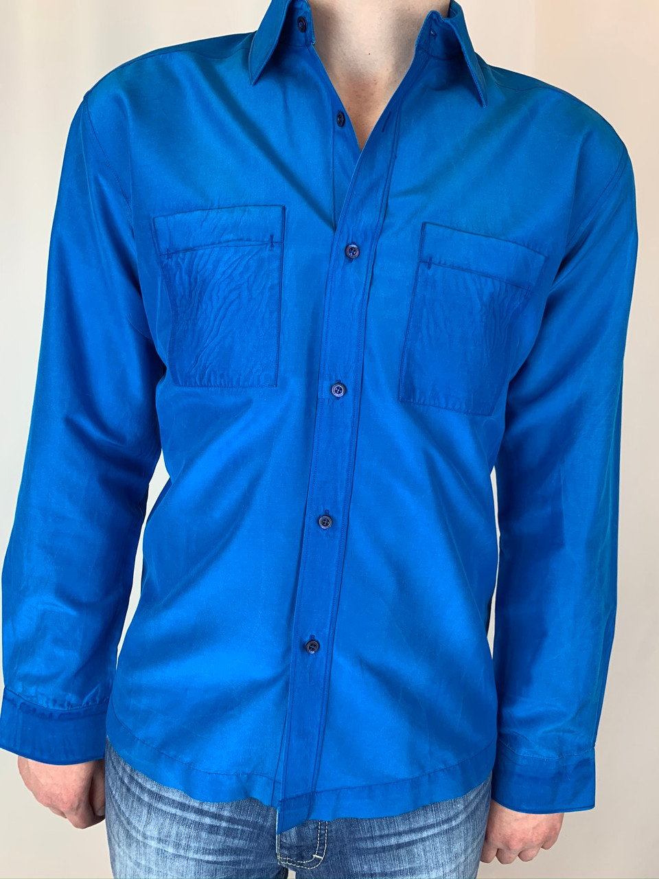 royal blue gucci shirt