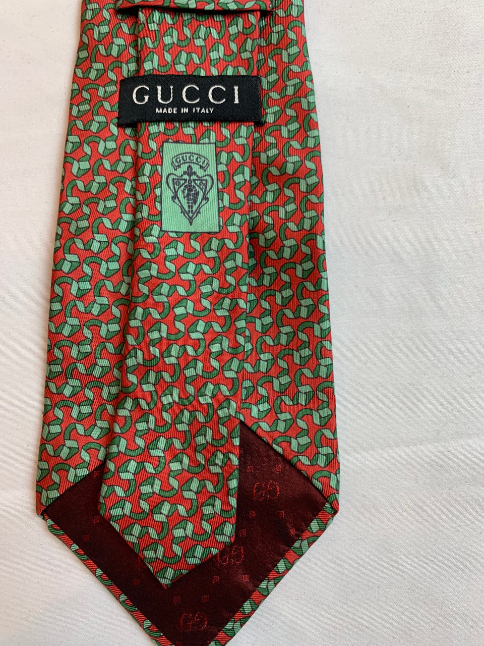 gucci snake tie