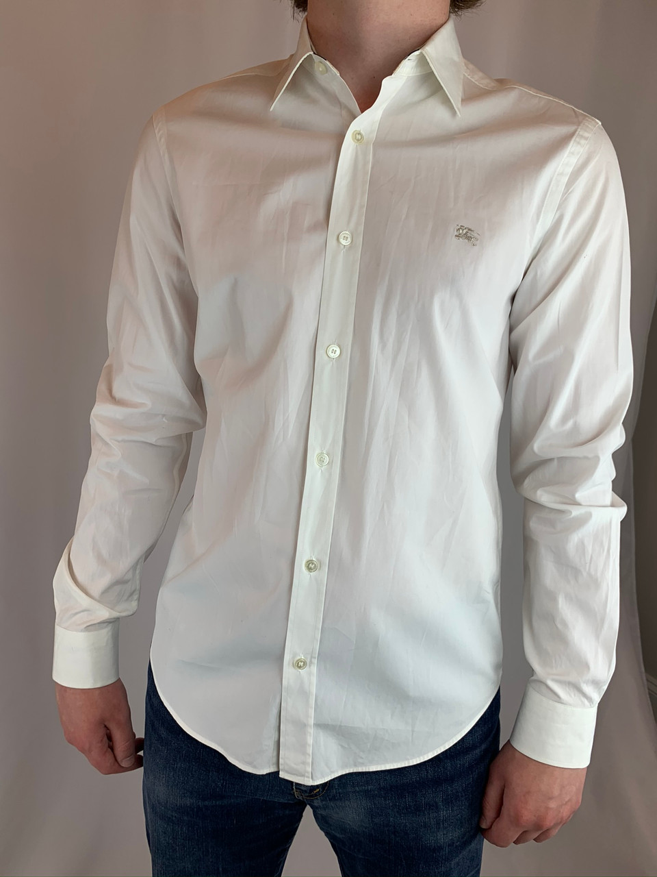 burberry brit white shirt