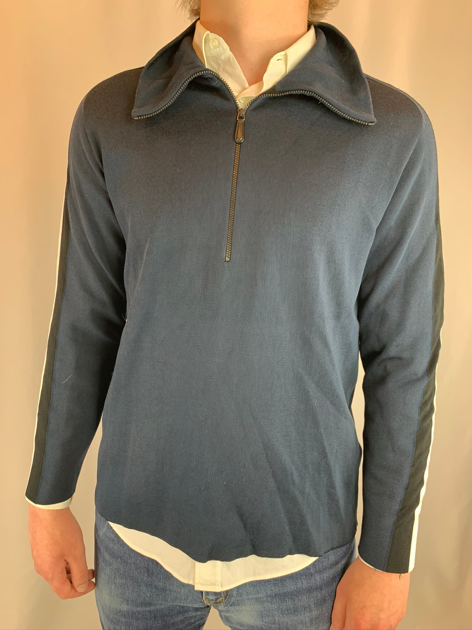 burberry half zip top