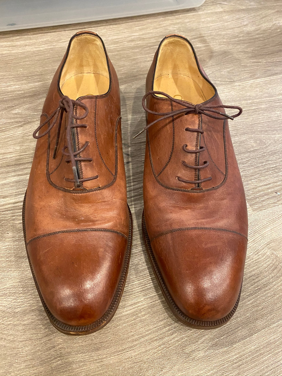 gucci cap toe oxford