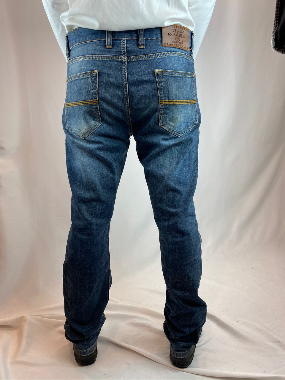 Louis Vuitton 2010s Gradient Wash Denim Jeans · INTO