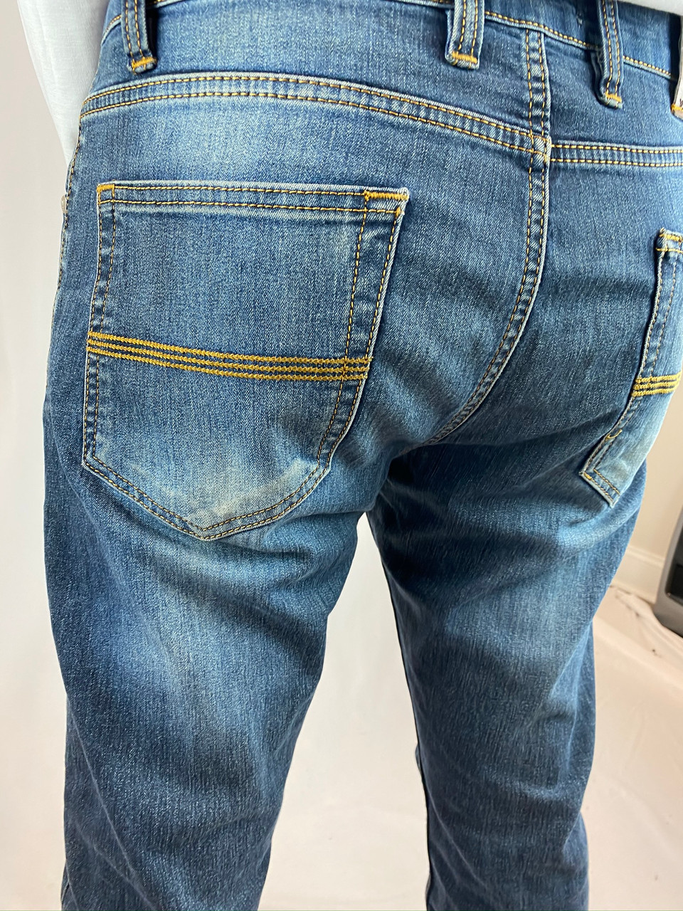 Louis Vuitton Men's Navy Limited Edition Paint Splash Jeans – Luxuria & Co.