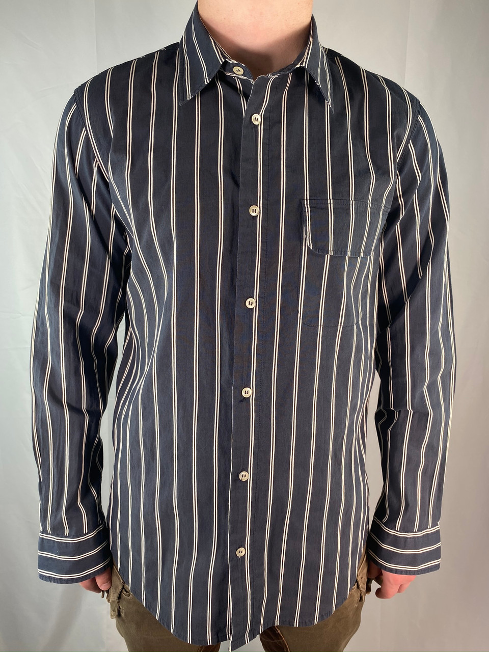 armani button up shirt