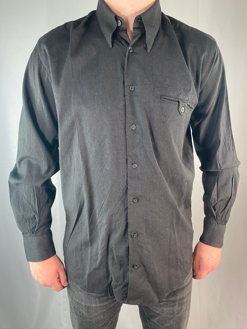 Versace Classic V2 Black Button Up Shirt