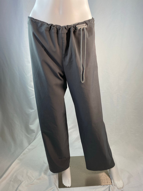 Armani Jeans Gray Drawstring Parachute Pants