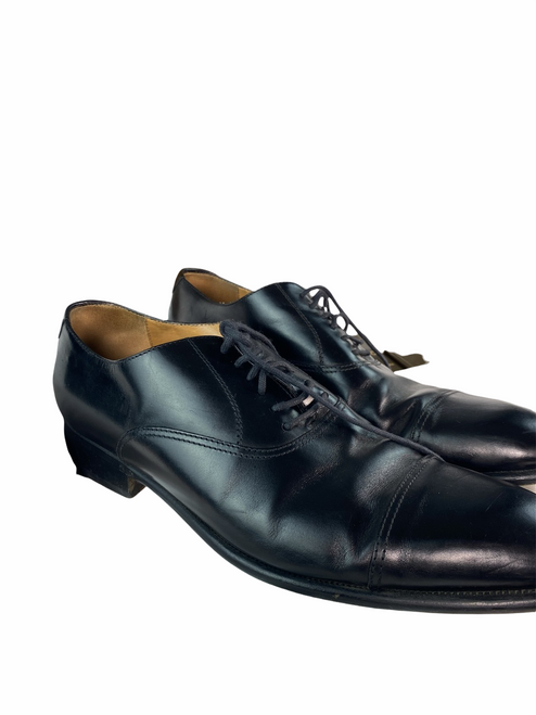 Gucci Black Lace Up Dress Shoes with Extra Laces & Box