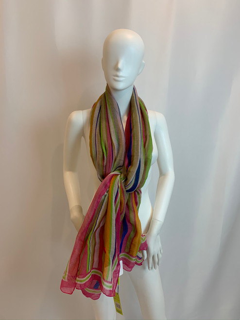 GIANMARCO VENTURI EXTRA LARGE SCARF- NEW WITH TAGS