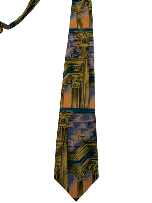 YSL printed tie