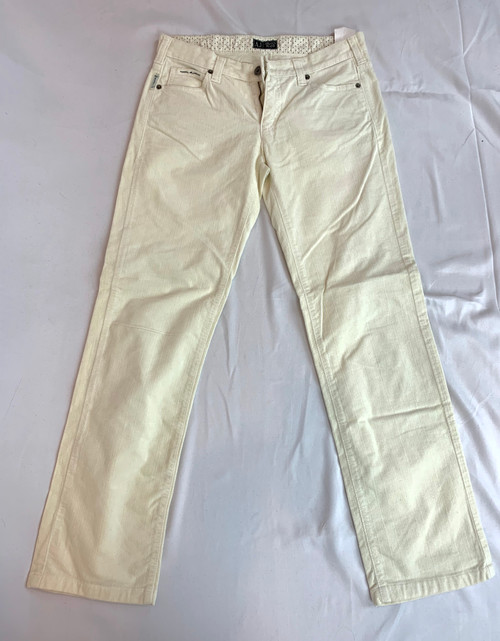 Armani Jeans Velvety Cream Pants