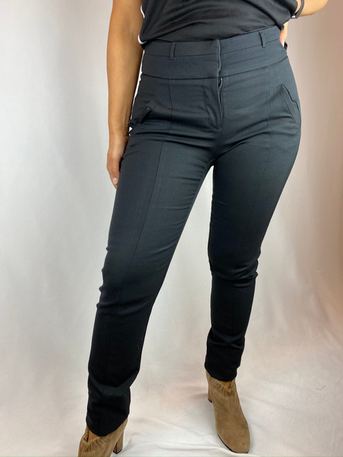 Armani Jeans Black Skinny Dress Pants