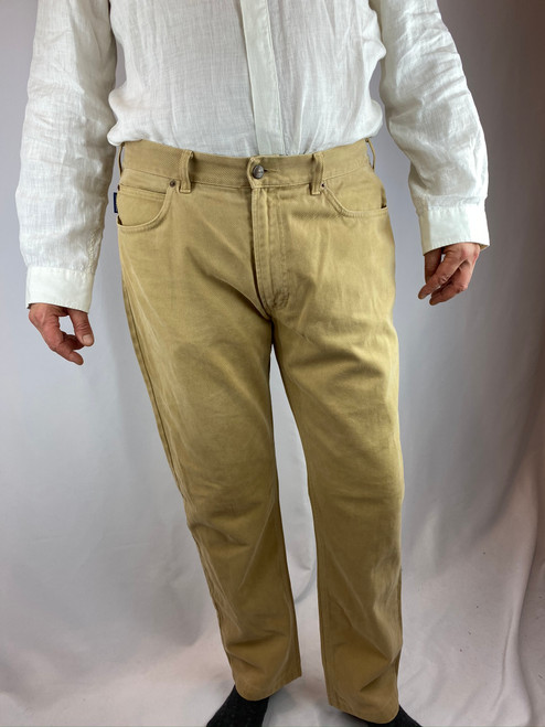 Burberry London Men's Sand Colored Jeans