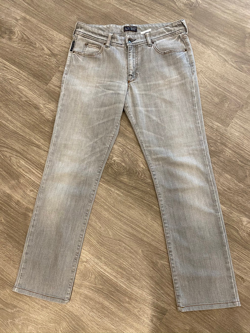 Armani Jeans Gray Fitted Bootcut Skinny Jeans