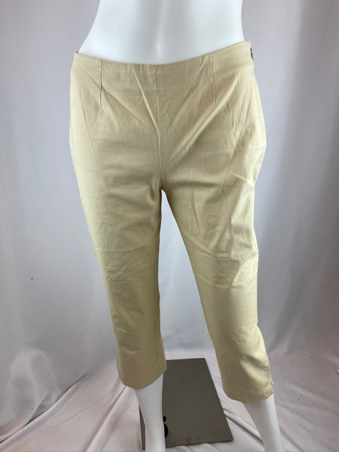 Dolce & Gabbana Ittierre Spa Beige Capri Pants