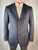 Salvatore Ferragamo Navy Pinstripe Wool Blazer