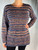 Missoni Uomo Multicolor Striped Tunic Wool Sweater (Unisex)