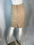 Genny Light Tan Brown Wool Blend Tweed Pencil Skirt