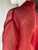 Armani Jeans Ombre Red Purple Sheer Embroidered Tunic Blouse