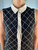 Pennyblack Black & White Sleeveless Vest/Tunic Button Up Blouse