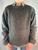 Valentino Jeans Gray Wide Neck Sweater Vintage