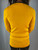 Salvatore Ferragamo SUPER VINTAGE One-of-a-Kind Yellow Canary and Navy Long Sleeve Fitted Sweater