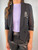 Marc by Marc Jacobs Sheer Net Black Blazer with Skull Pocket