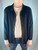 Perte by Krizia Black Light Tan Wool Blend Sweater Jacket Cardigan