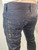 Dolce & Gabbana Brown Paint Dark Wash Fitted Bootcut Jeans NWOT