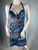 Blumarine Beachwear Patterned Halter Bathing Suit Dress/Cover