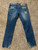 DSquared2 Faded Distressed Medium Wash Fitted Bootcut Jeans