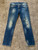 DSquared2 Faded Distressed Medium Wash Fitted Bootcut Jeans