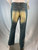 Roberto Cavalli Angels 2000's Inspired Faded Straight Leg Flower Floral Studded Jeans